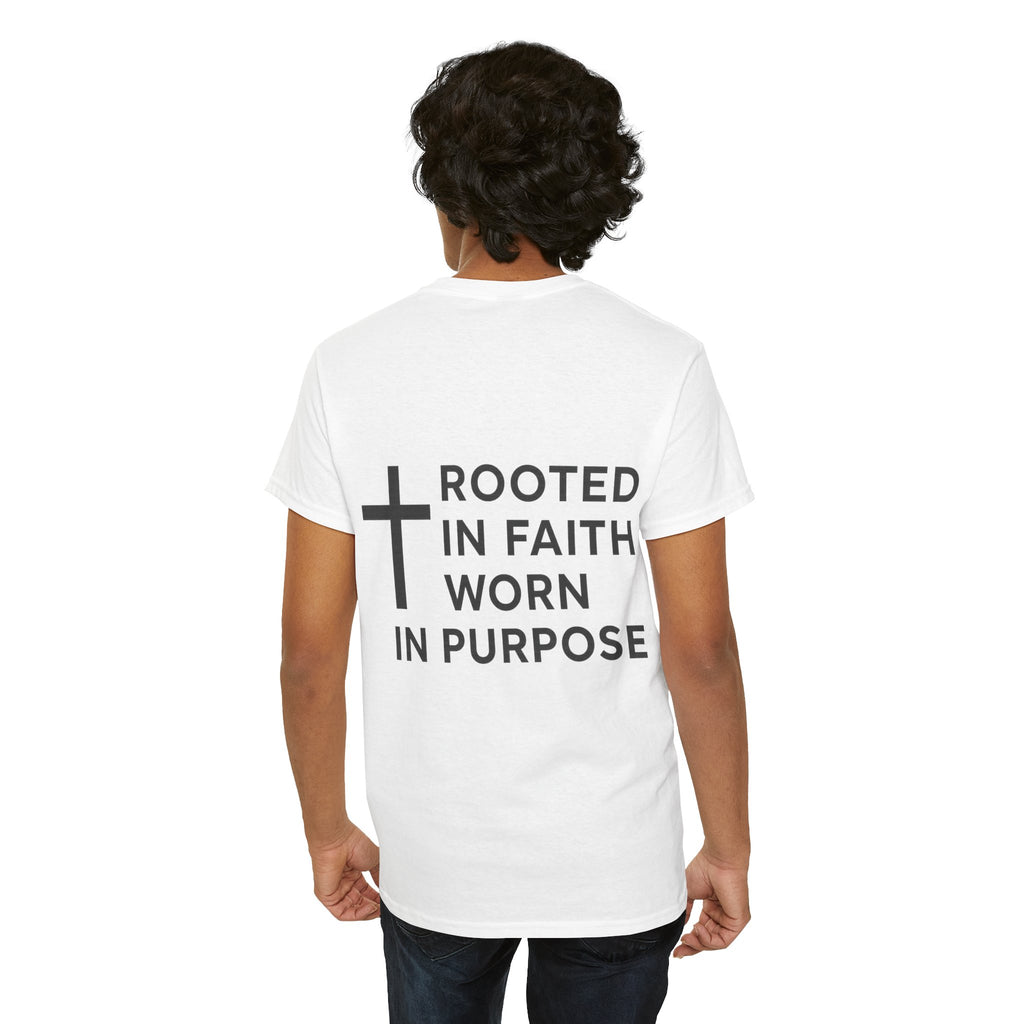 Christian T-Shirt - Rooted in Faith, Worn in Purpose