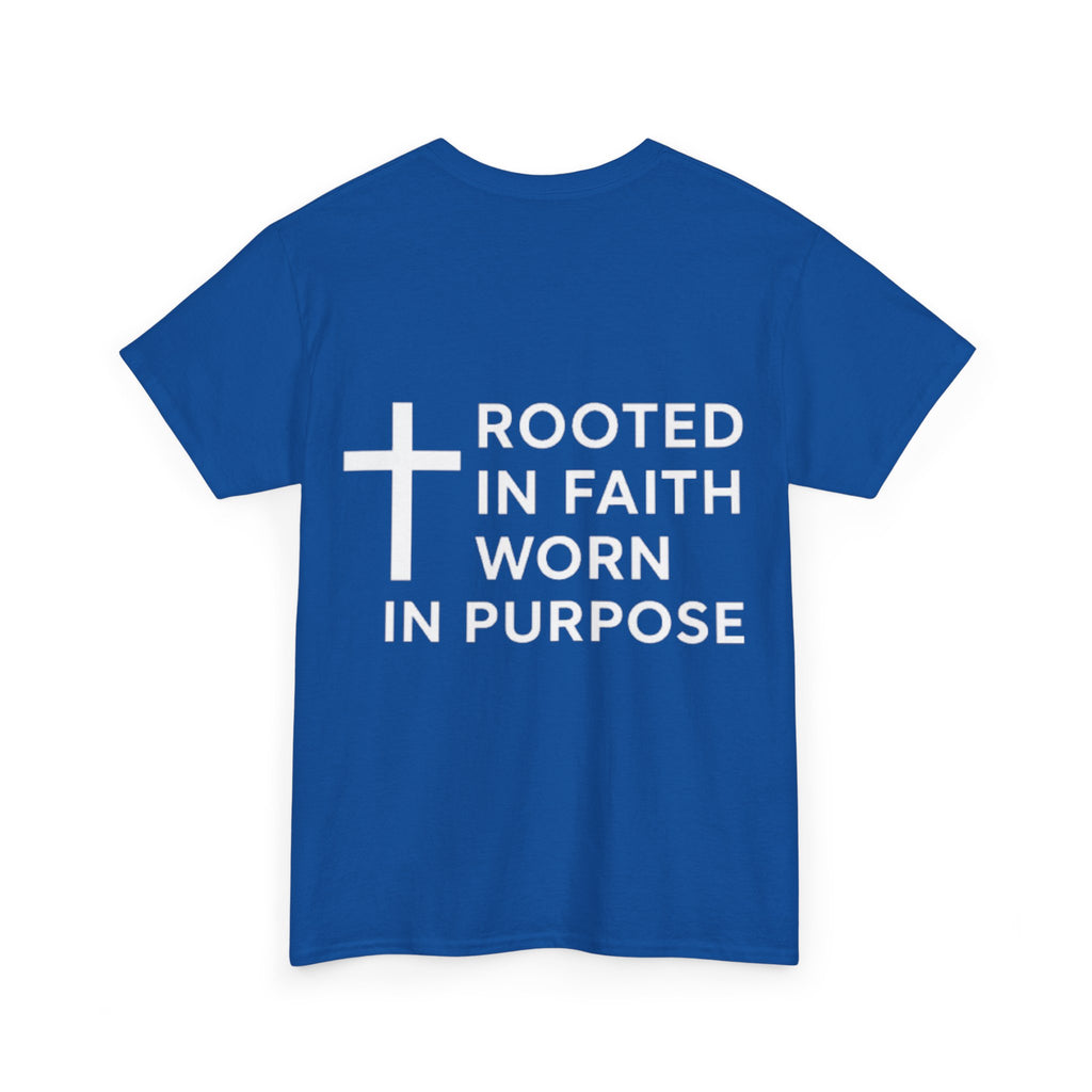 Christian T-Shirt - Rooted in Faith, Worn in Purpose