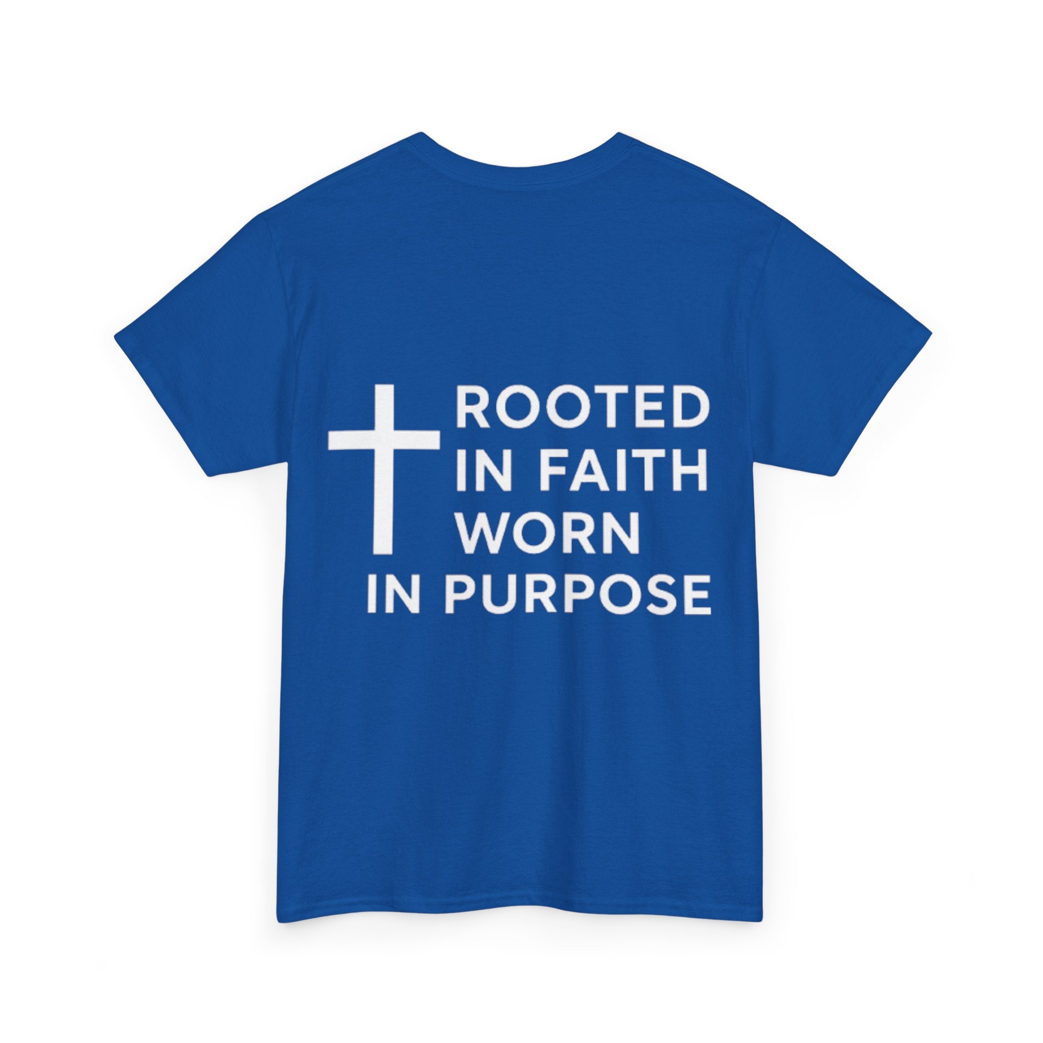 Christian T-Shirt - Rooted in Faith, Worn in Purpose