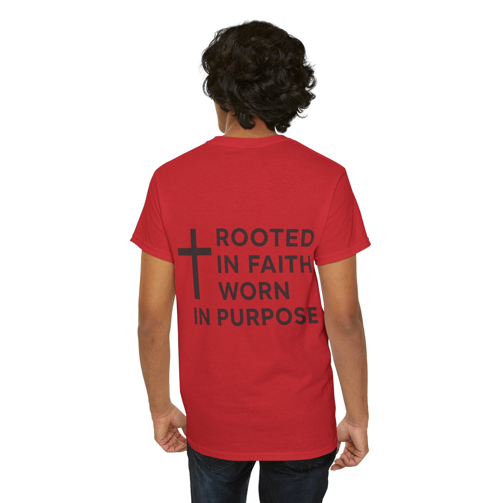 Christian T-Shirt - Rooted in Faith, Worn in Purpose