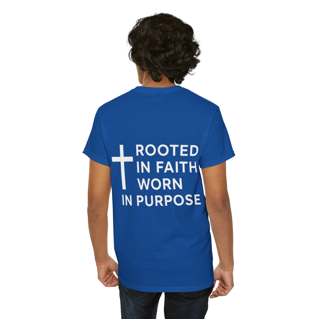 Christian T-Shirt - Rooted in Faith, Worn in Purpose