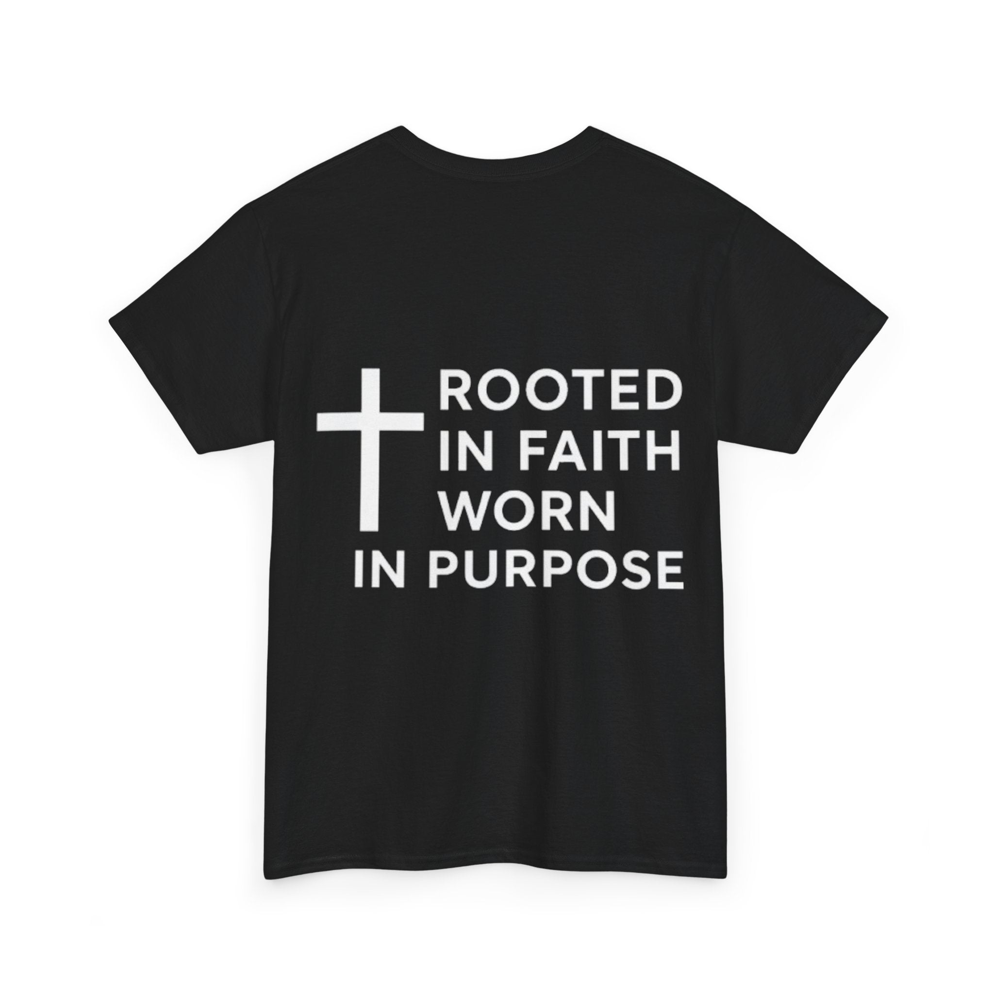 Christian T-Shirt - Rooted in Faith, Worn in Purpose
