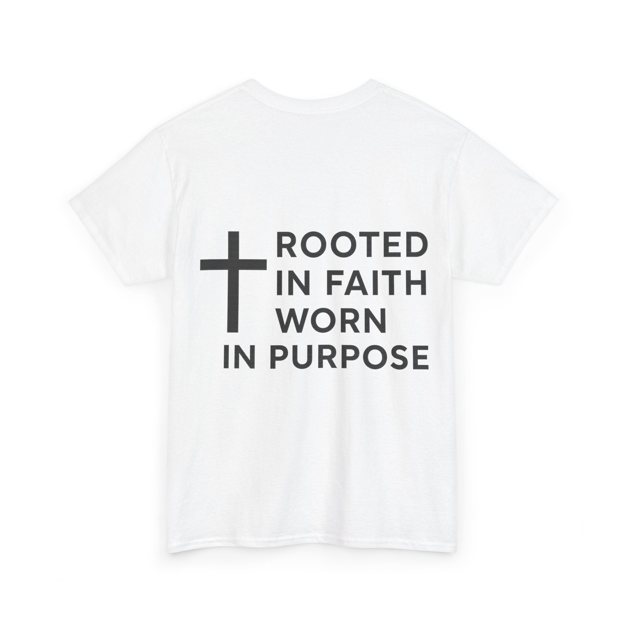 Christian T-Shirt - Rooted in Faith, Worn in Purpose