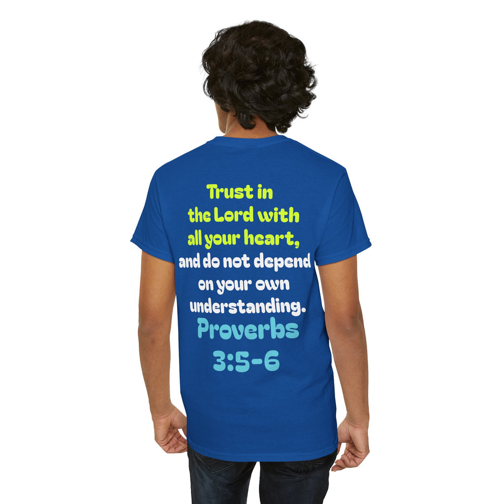 Blessed Faith Unisex T-Shirt | Inspirational Christian Tee | Gift for Believers, Casual Wear, Bible Verse Apparel, Spiritual Motivation