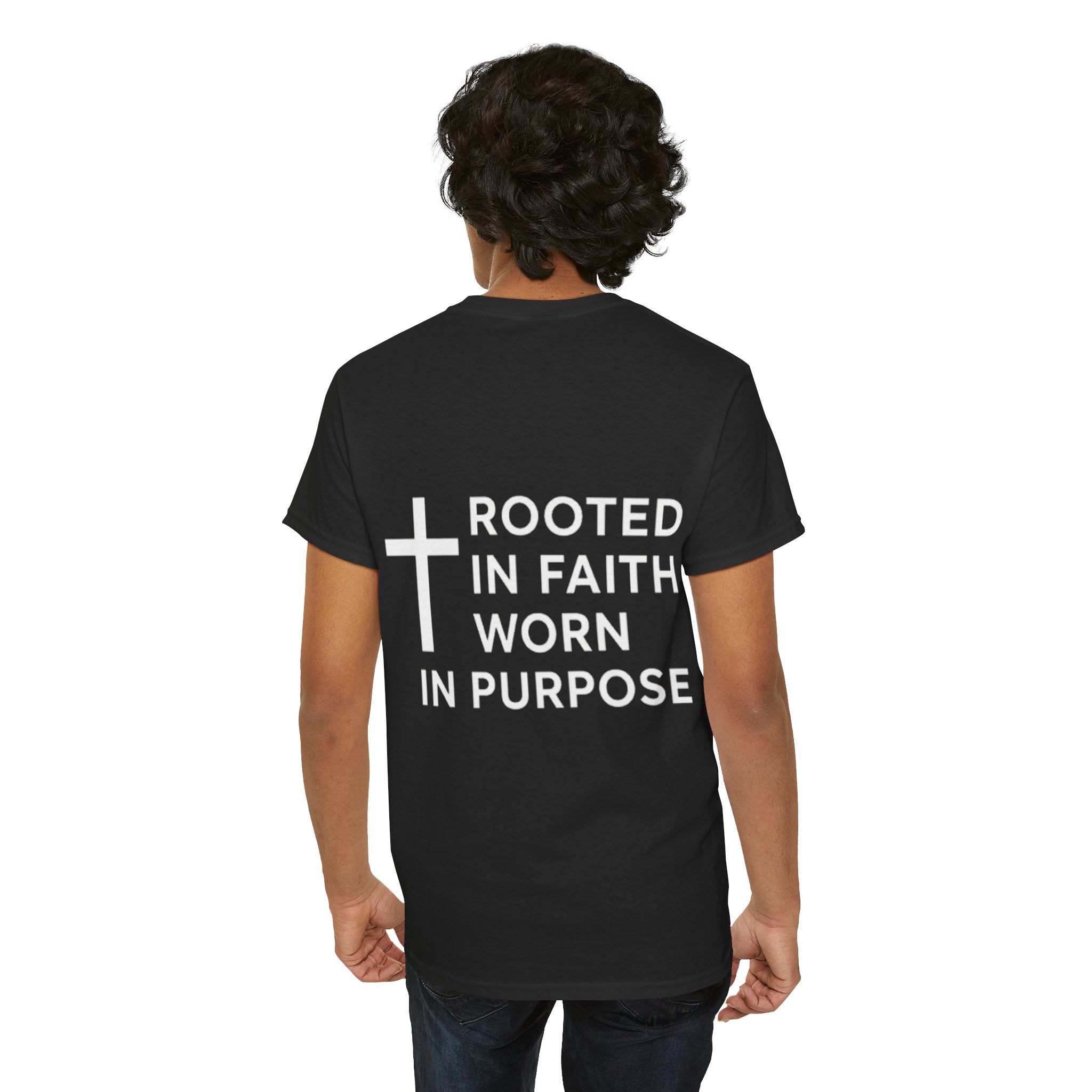 Christian T-Shirt - Rooted in Faith, Worn in Purpose